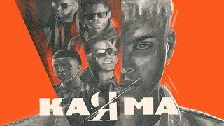 Video thumbnail of "Noriel, RKM y Ken - Y feat Divino, Darkiel - KaRma 🖤 [Video Lyrics]"