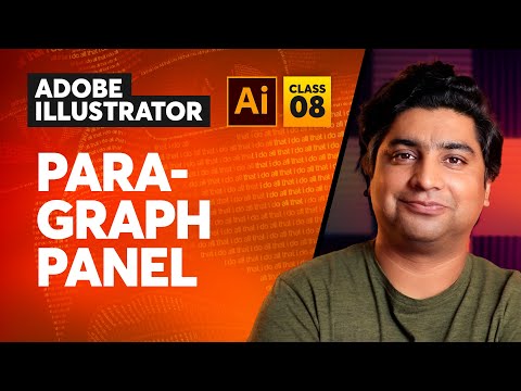 Adobe Illustrator Course | Paragraph Panel | Class 8 - Urdu / Hindi