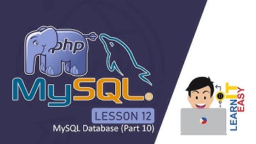 PHP and MySQL Lesson 12.10 - MySQL Database (Part 10) PHP MySQL CRUD Application