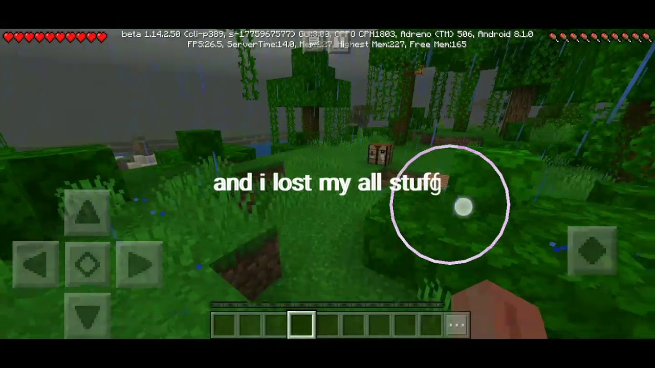 My first time in minecraft part 4 (i lost my all stuff :( ) - YouTube