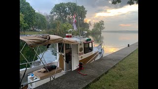 Crusing the Trent Severn Waterway on a Ranger Tug 21