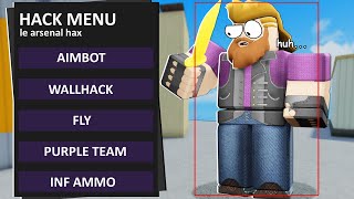 how to HACK in Arsenal (Arsenal Roblox) 