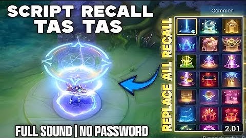 NEW!! Script Recall Tas Tas Seal Anvil Crawlers Full Sound | No Password | Patch Terbaru