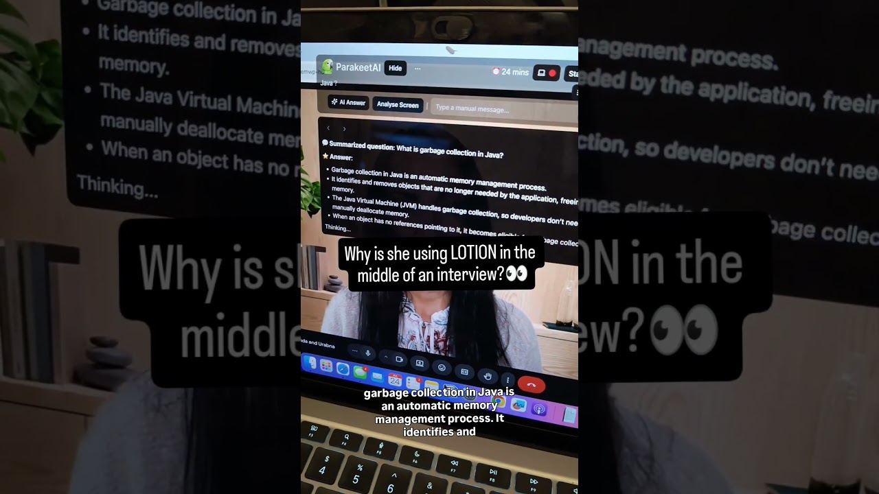 Это стресс или стратегия? 👀 #собеседование #карьера #работа #4u #parakeetai