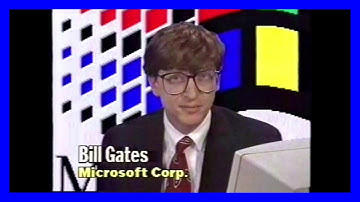 Bill Gates - Microsoft Windows 3.1 | Videos That Went Viral BEFORE YouTube #6
