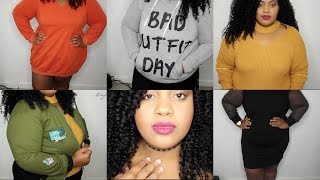 Sammy Dress Plus Size Winter Try-On Haul | Sweaters, Outerwear, Chokers, and More!