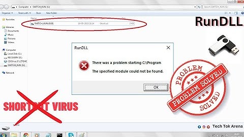 Lỗi rundll there was a problem starting usb năm 2024