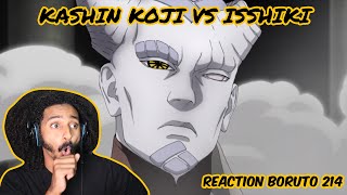 ISHIKI VS KASHIN KOJI! BORUTO 214 REACTION IKRAM AFRO - INDONESIA