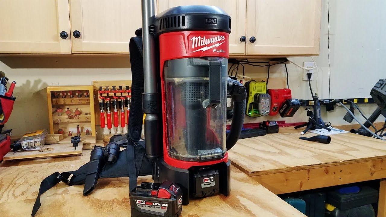 Milwaukee M18 FUEL 3 in 1 Backpack Vacuum Review - YouTube