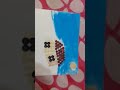 My half complete button art