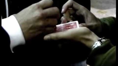 Card Magic: Huron Low-  "Official"- Fire in the Hole- The most visual Torn & Restored Card Ever!