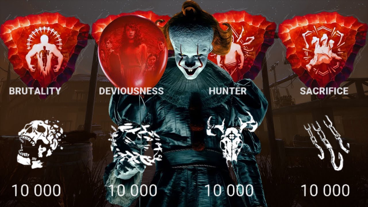 One of My BEST CLOWN Games. 10,000 Bloodpoints In All Categories!