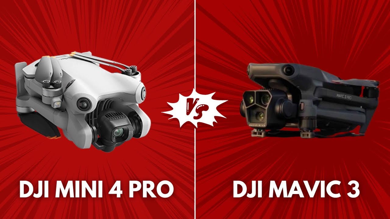 DJI Mini 4 Pro Vs DJI Mavic 3 - Which Drone Camera is Best? - YouTube