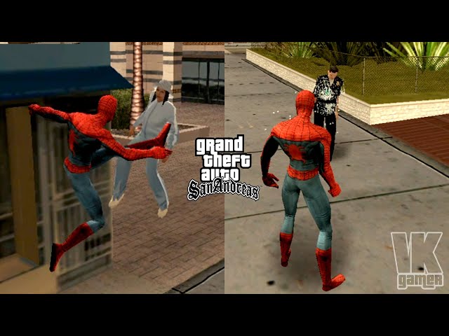How To Add Spiderman Mod In Gta Sa Android, SPIDERMAN With Powers Just 2  MB, Gamerz Luck