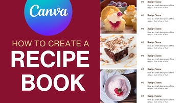 How to Create a Recipe eBook with Canva