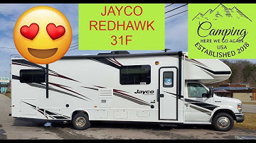 WOW!!!  WE LOVE THE 2020 JAYCO REDHAWK 31F Motor home
