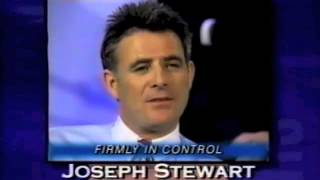 Joey Stewart - firmly in control