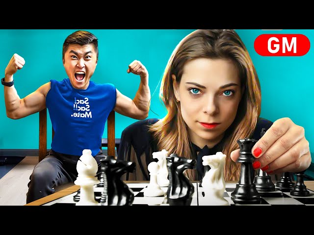 Chess Grandmaster Dina Belenkaya VS Killer Leg Workout 