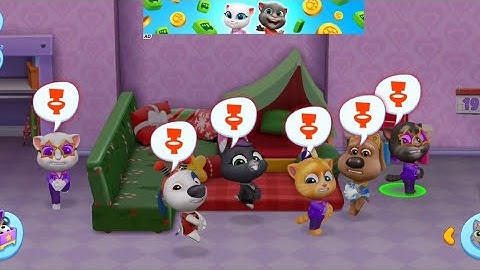 My Talking Tom and Friends Gameplay Walkthrough part 16 #mobilegame