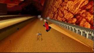 Carmageddon for iOS running on an iPhone 5