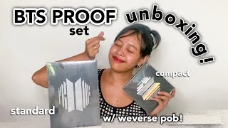 BTS PROOF Album Unboxing ! BTS Proof Standard and Compact Edition Unboxing form Weverse |Philippines by Riri Dris 2,306 views 1 year ago 18 minutes