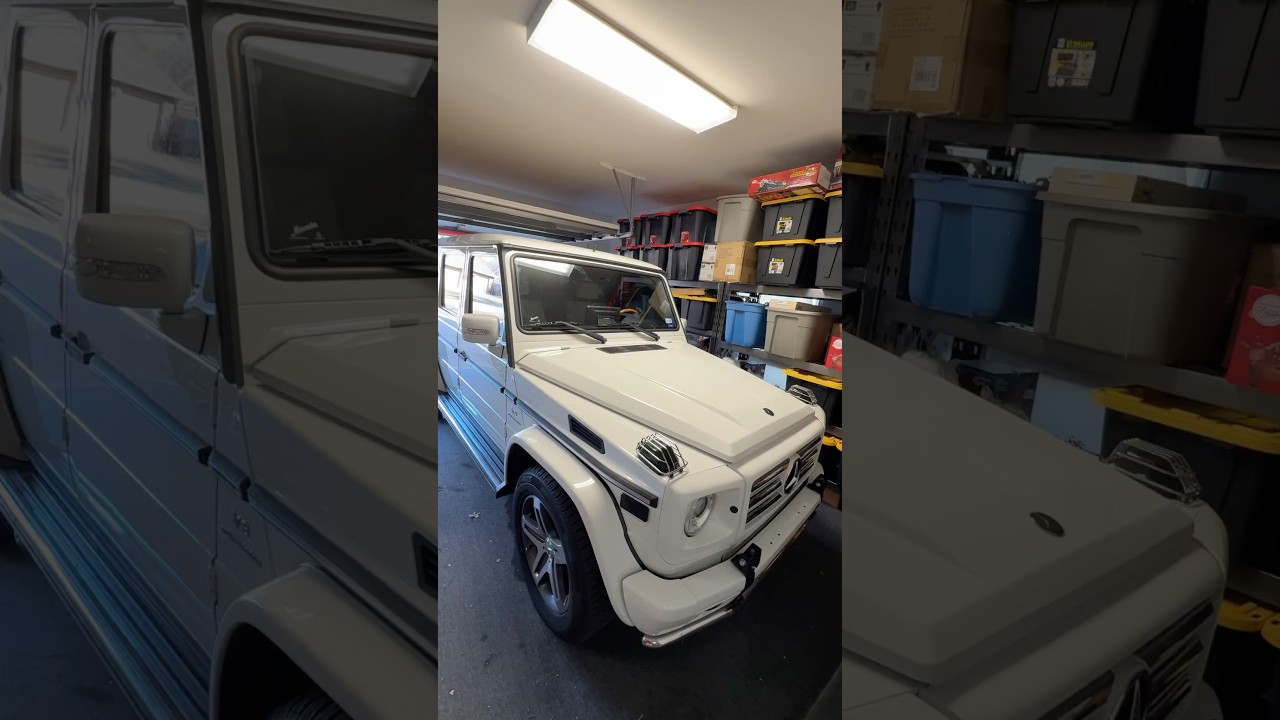 Совет дня для владельцев G-Wagon: складывающиеся задние сиденья, много места для багажа 