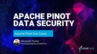 Apache Pinot Concepts: Data Security