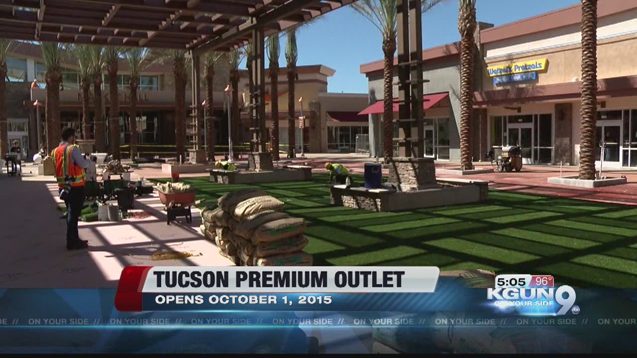Tucson Premium Outlets open in one week, new stores announced - YouTube