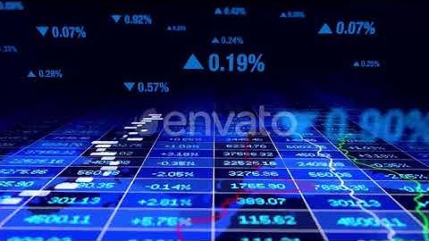 Infographic Showing Finance Data Numbers Statistic | Motion Graphics - Envato elements