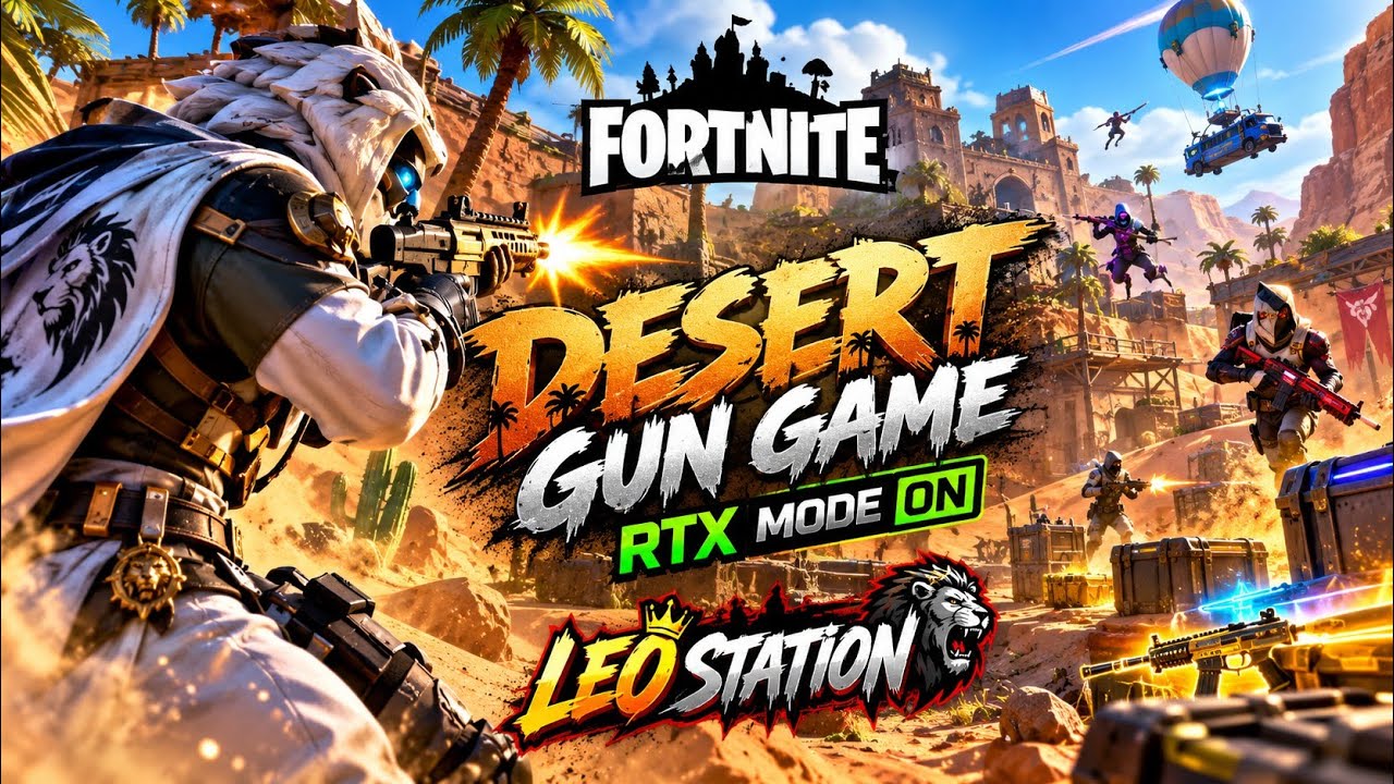 🏜️RTX ON Guns Loaded. DesertDomination🔪 Begins!😱