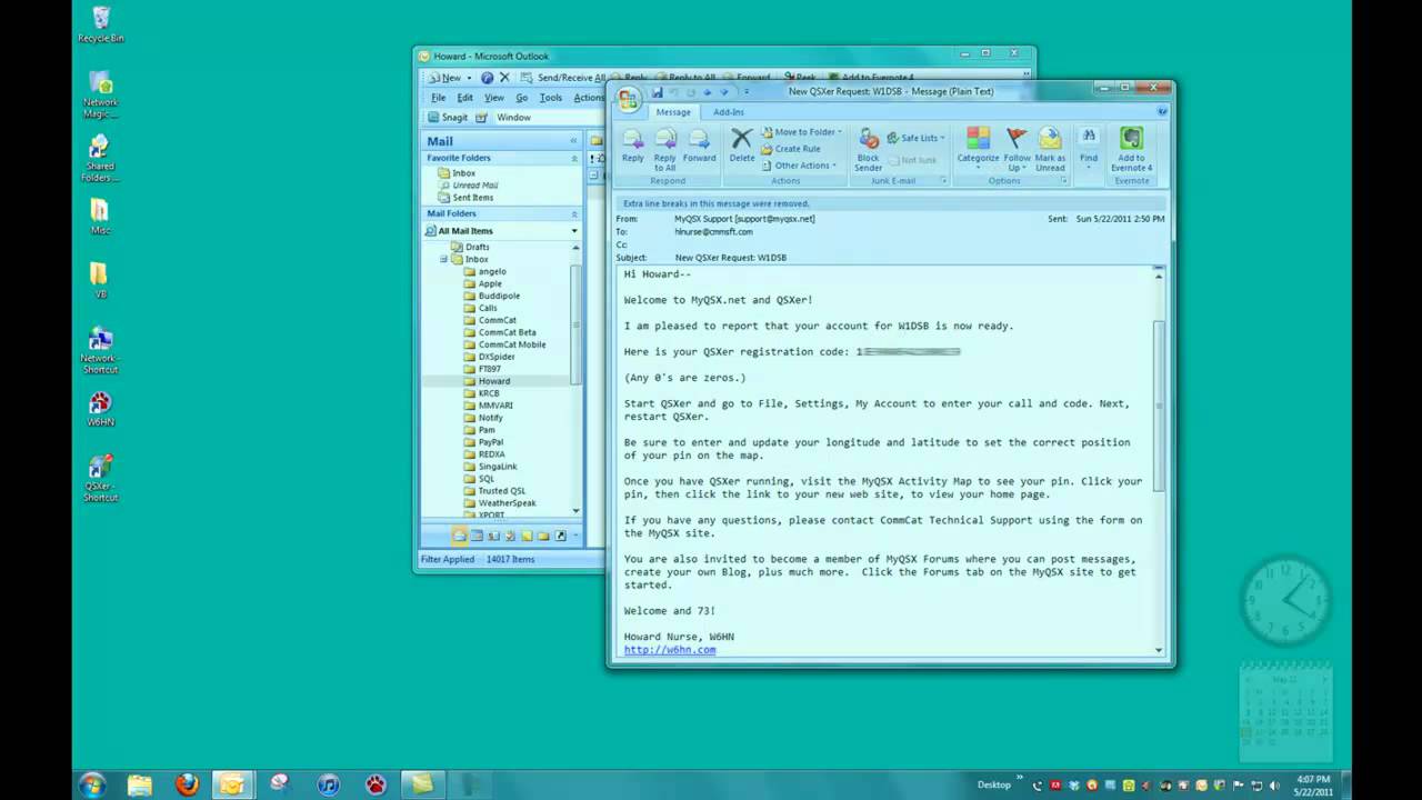 QSXer--Setting up your MyQSX account and Home Page
