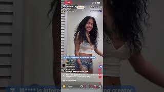Malu Trevejo TikTok Live