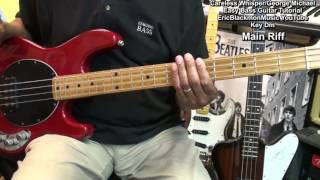 Careless Whisper Bass Guitar Lesson George Michael FunkGuitarGuru Funk