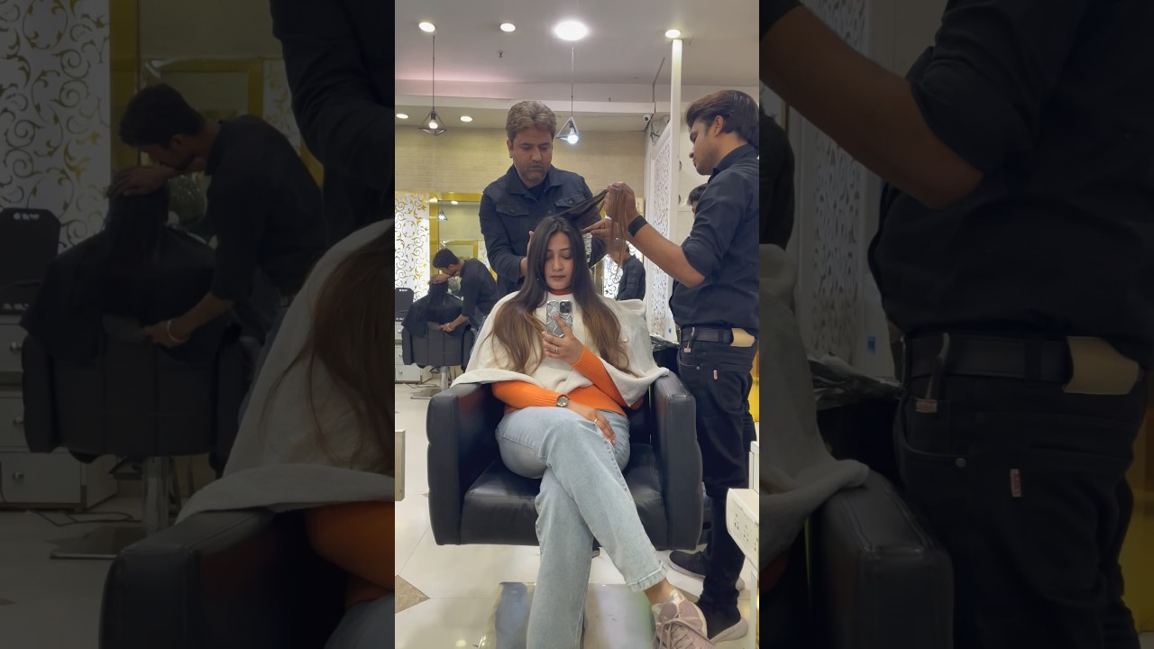 My new HAIRCOLOR & HAIRCUT at JAWED HABIB 💇🏻‍♀️😇 