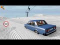 КУРОРТ СМЕРТИ! ГОРНОЛЫЙЖНЫЙ СПУСК НА МАШИНЕ | BeamNG.drive