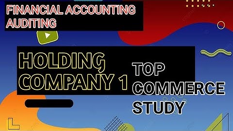HOLDING COMPANY US 212 STATEMENT Financial accounting