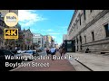 【4K60】 Walking - Boston, Back Bay: Boylston St