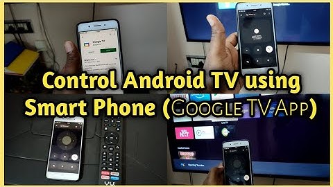 How to control Android TV using Google TV app remote? | Google TV App | Control TV using Smart phone