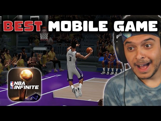 The BEST NBA GAME for MOBILE! (NBA INFINITE) class=