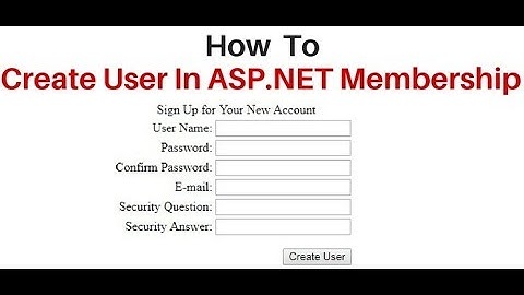asp net membership user create in aspnet_users (SQL SERVER)