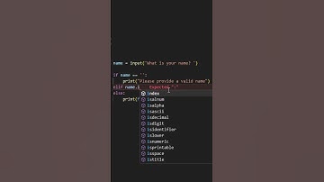 Short - How to do a elif statement in python