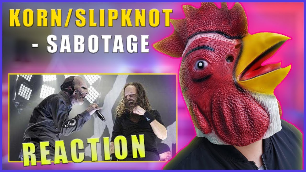 take-me-back-rooster-reacts-korn-sabotage-ft-slipknot-live-in