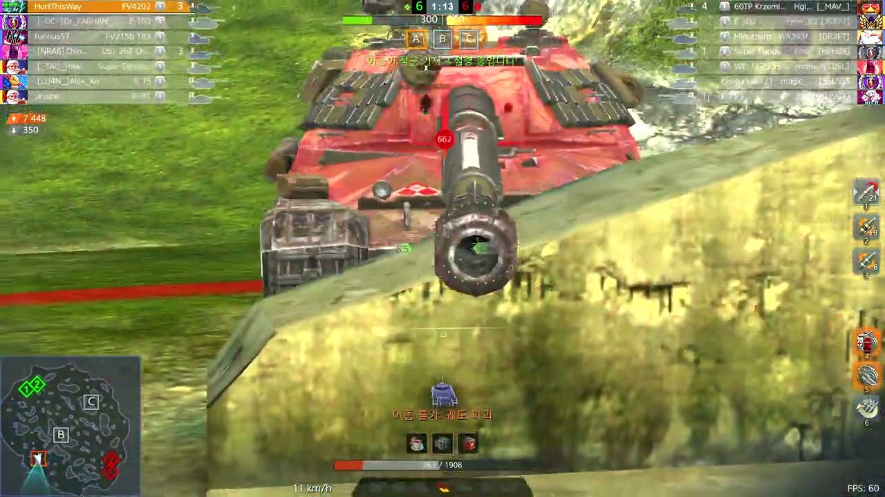 WoT Blitz 2022 12 10 FV4202 Ace Tanker / 7,556 dmg
