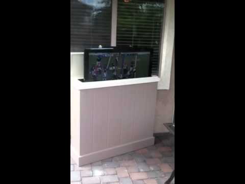 Hidden Lcd Tv Lift Cabinet Project Youtube