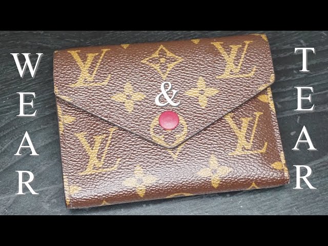 New Victorine Wallet! I miss the leather covered button :( : r/Louisvuitton