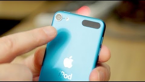 iPod Touch (5th Generation) Camera Demo & 1080P Video Test