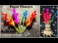 Diy  how to make paper flowers easily  paper flowers making  mobonny