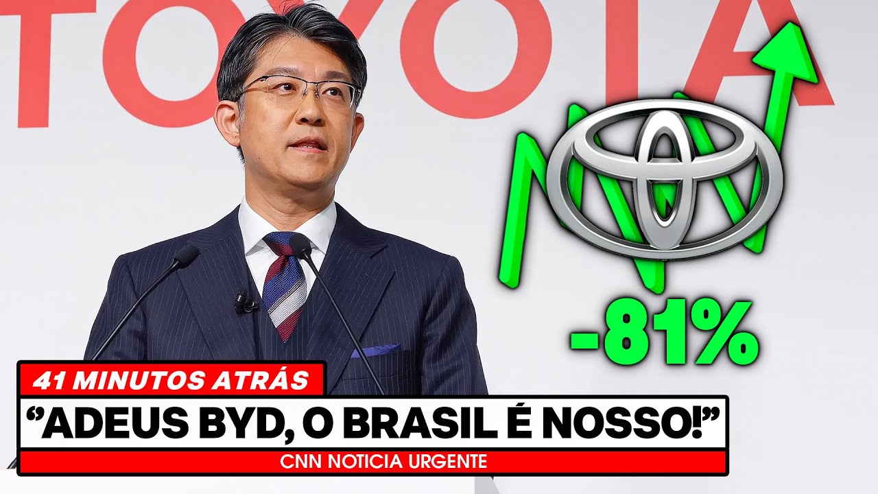 🚨 TOYOTA MONTA ESTRATÉGIA PARA FOCAR NO BRASIL NOVAMENTE?