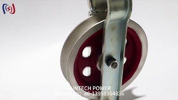 Grounding Wire Cable Pulling Pulley Conductor Stringing Blocks