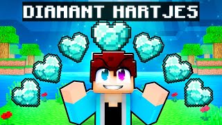 Alex heeft DIAMANTEN HARTJES in Minecraft!